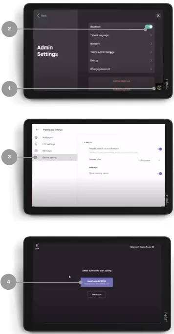 Pair scheduler with device