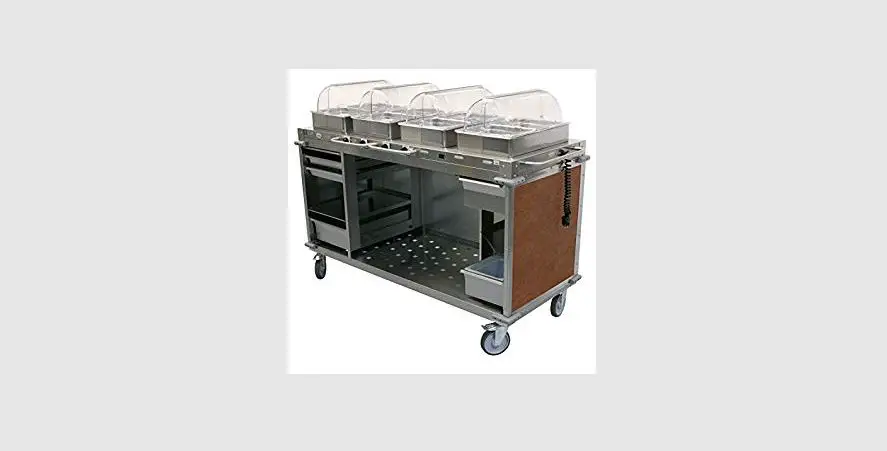 Cadco Cbc-hhhh-l1 Chestnut Mobileserv 4 Bay Mobile Hot Buffet Cart Owner's Manual Cadco Cbc-hhhh-l1 Chestnut Mobileserv 4 Bay Mobile Hot Buffet Cart Owner's Manual
