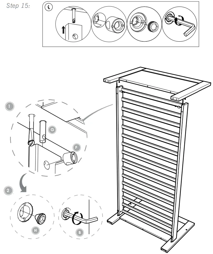 Silver Cross 1128910 Bromley Oak Cot Bed - fig 12