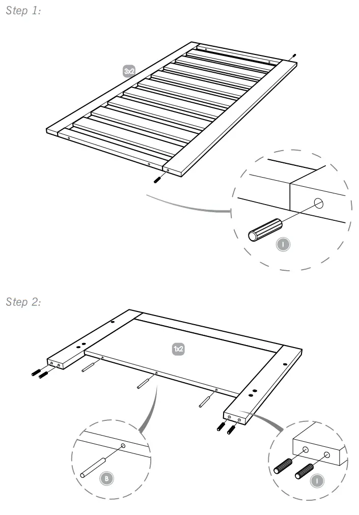 Silver Cross 1128910 Bromley Oak Cot Bed - fig 2