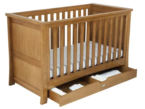 Silver Cross 1128910 Bromley Oak Cot Bed