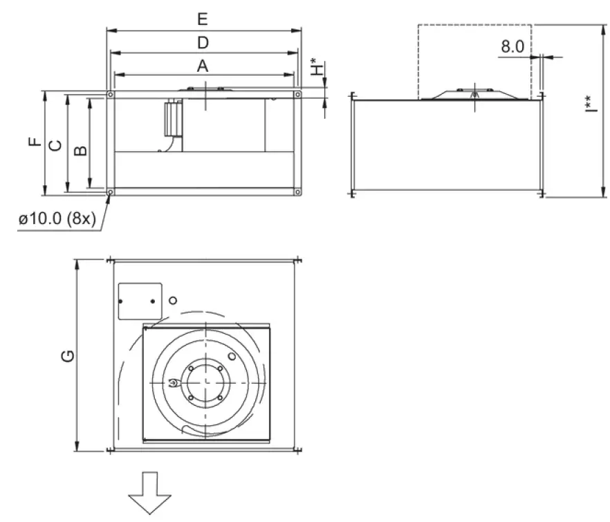 systemair-KTEX-50-25-4 3-Phase-Rectangular-Duct-FIG-3