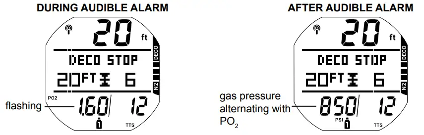 AQUA LUNG i450T Hoseless Air Integrated Wrist Watch Dive Computer w USB - fig 105