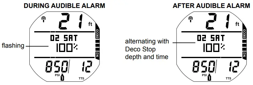 AQUA LUNG i450T Hoseless Air Integrated Wrist Watch Dive Computer w USB - fig 109