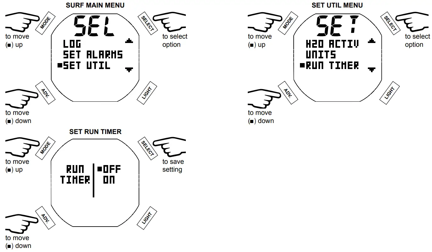 AQUA LUNG i450T Hoseless Air Integrated Wrist Watch Dive Computer w USB - fig 113