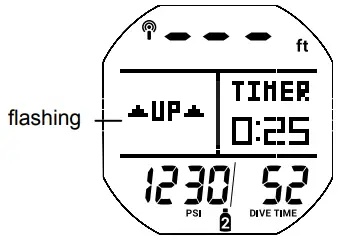 AQUA LUNG i450T Hoseless Air Integrated Wrist Watch Dive Computer w USB - fig 117