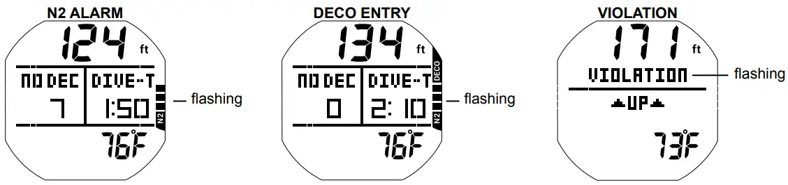 AQUA LUNG i450T Hoseless Air Integrated Wrist Watch Dive Computer w USB - fig 136
