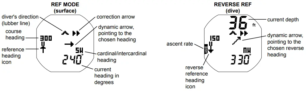 AQUA LUNG i450T Hoseless Air Integrated Wrist Watch Dive Computer w USB - fig 140