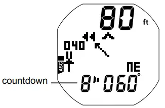 AQUA LUNG i450T Hoseless Air Integrated Wrist Watch Dive Computer w USB - fig 144