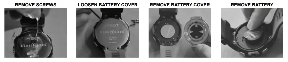 AQUA LUNG i450T Hoseless Air Integrated Wrist Watch Dive Computer w USB - fig 154