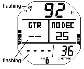 AQUA LUNG i450T Hoseless Air Integrated Wrist Watch Dive Computer w USB - fig 35