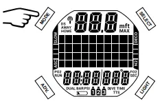 AQUA LUNG i450T Hoseless Air Integrated Wrist Watch Dive Computer w USB - fig 5