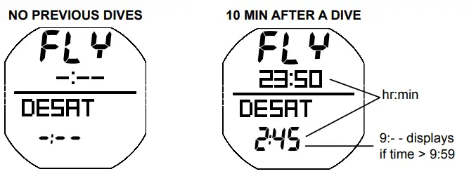 AQUA LUNG i450T Hoseless Air Integrated Wrist Watch Dive Computer w USB - fig 55