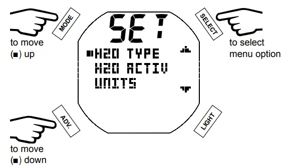 AQUA LUNG i450T Hoseless Air Integrated Wrist Watch Dive Computer w USB - fig 67