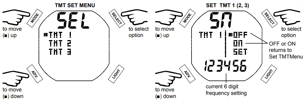 AQUA LUNG i450T Hoseless Air Integrated Wrist Watch Dive Computer w USB - fig 76