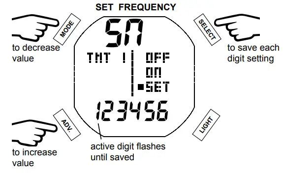 AQUA LUNG i450T Hoseless Air Integrated Wrist Watch Dive Computer w USB - fig 77