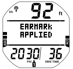 AQUA LUNG i450T Hoseless Air Integrated Wrist Watch Dive Computer w USB - fig 88