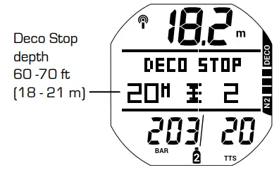 AQUA LUNG i450T Hoseless Air Integrated Wrist Watch Dive Computer w USB - fig 99