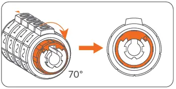 SEGWAY PR0201 Ninebot Password Lock for KickScooters-7