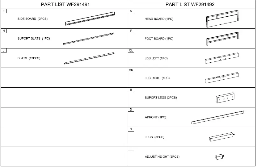 GODEER-WF291491AAP-Brown-Wood-Frame-King-Bed-01