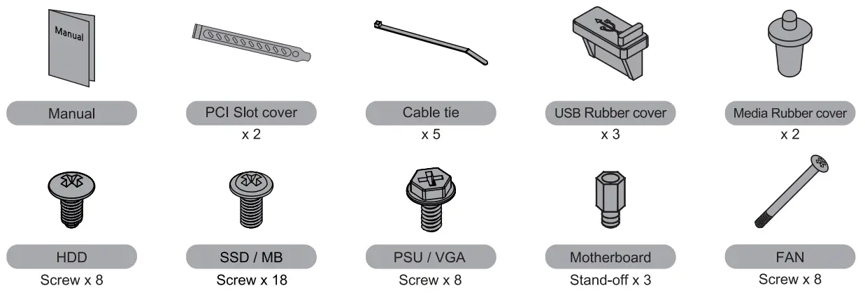 ZALMAN S3 ATX Mid Tower Gaming Case - fig 3
