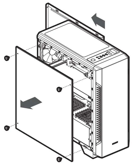 ZALMAN S3 ATX Mid Tower Gaming Case - fig 4