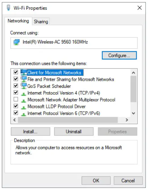 Configuration system