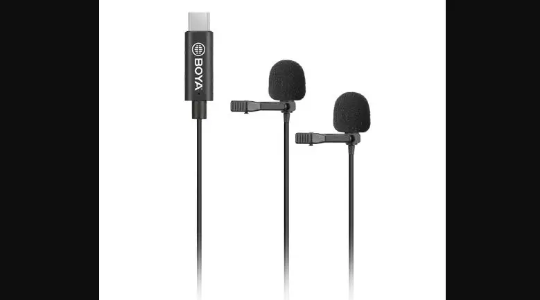 Boya By-m3d Digital Dual Lavalier Microphones Instruction Manual