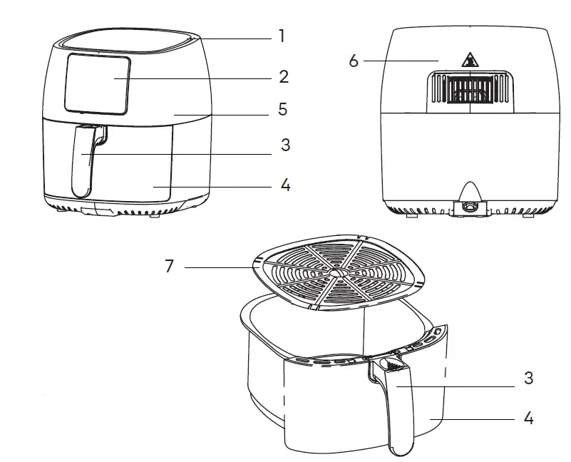 MasterChef-670817-Air-Fryer-User-Manual-FIG-1