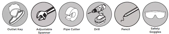 BRISTAN BSM BLK D3 Bathroom Taps-3