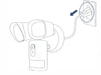 eufy 318T84201W Anker Floodlight Camera 1080P 2500 Lumen fig 5