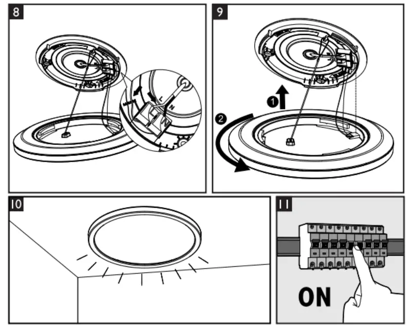 PHILIPS SL550 Superlim LED Ceiling Lamp - fig1