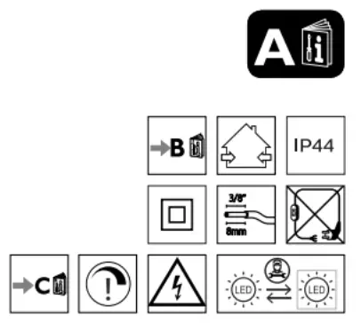 PHILIPS SL550 Superlim LED Ceiling Lamp