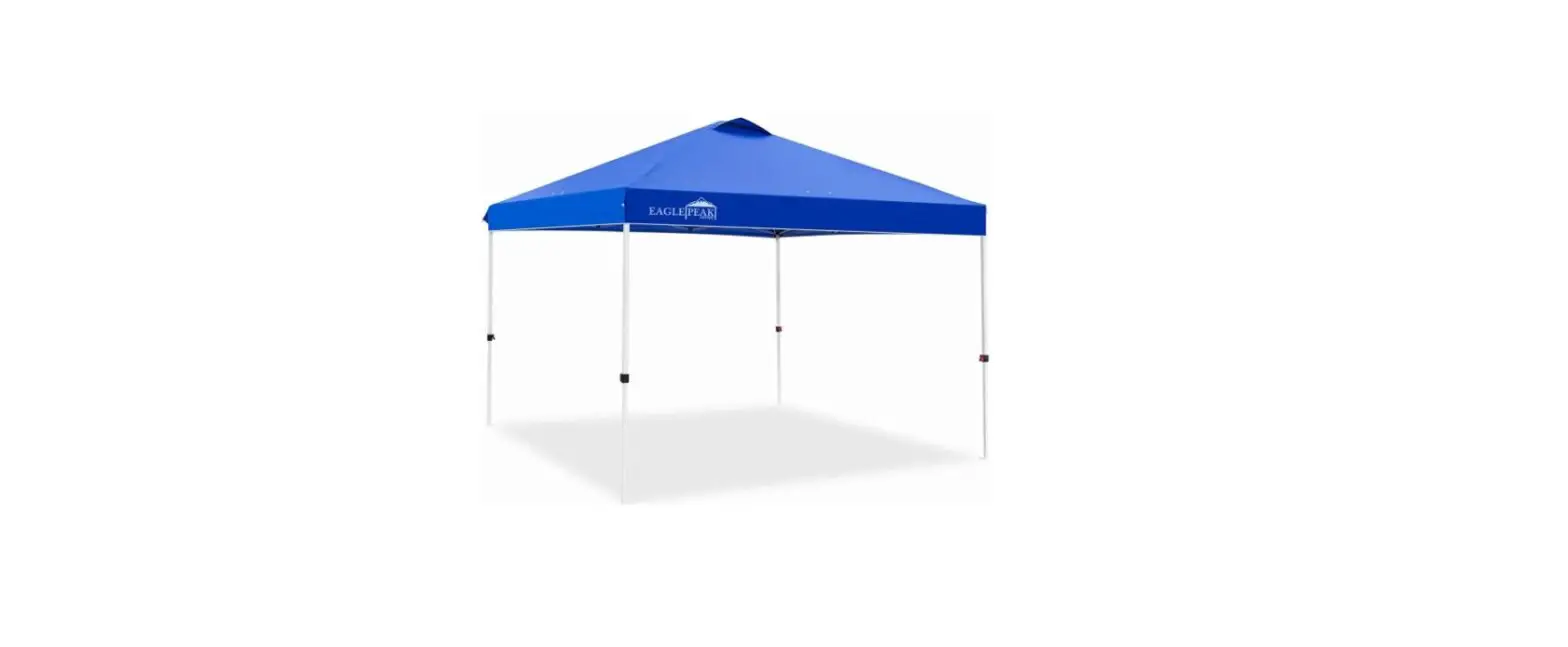 Eagle Peak E64ep-red-az 1-person Setup Instant Outdoor Canopy Folding Shelter User Manual
