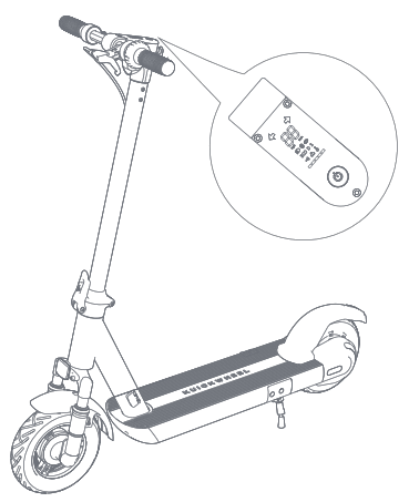 Kuickwheel S1 C Electric Scooter - BEGINNERS1
