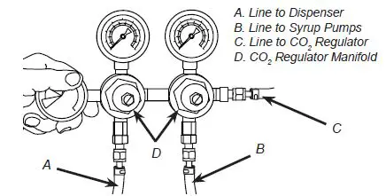 LANCER CED-400 R-290 Cold Carbonated Dispenser-10