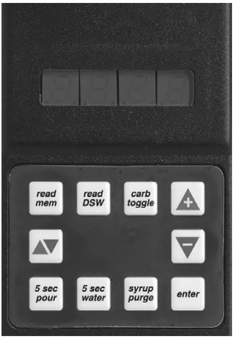 LANCER CED-400 R-290 Cold Carbonated Dispenser-20