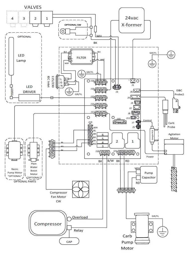 LANCER CED-400 R-290 Cold Carbonated Dispenser-22