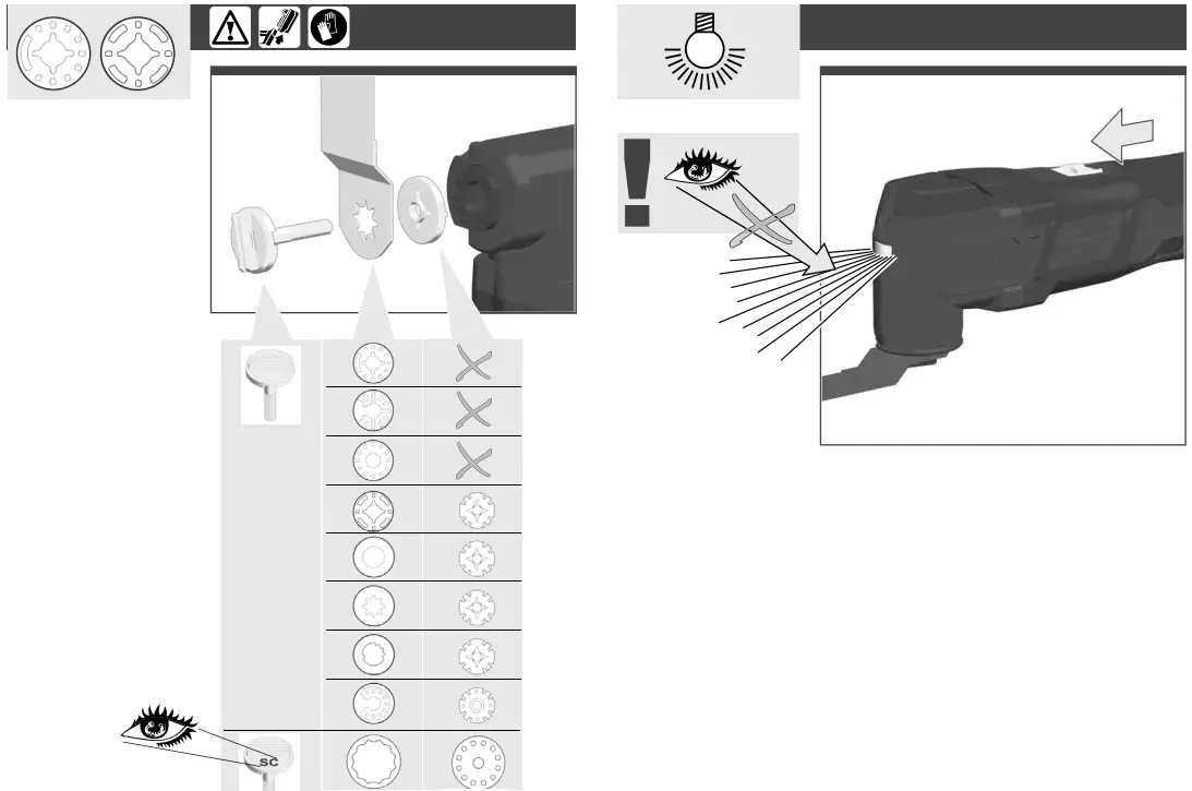Milwaukee M18 BMT 0 18V Li Ion Cordless Multi Tool - 4