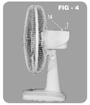 orient B07CHN8F6R Electric Pro Desk-60 400mm Table Fan - fig 4
