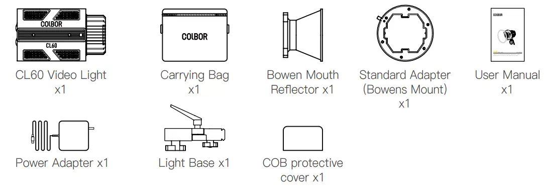 COLBOR CL60 Video Light - Fig 15