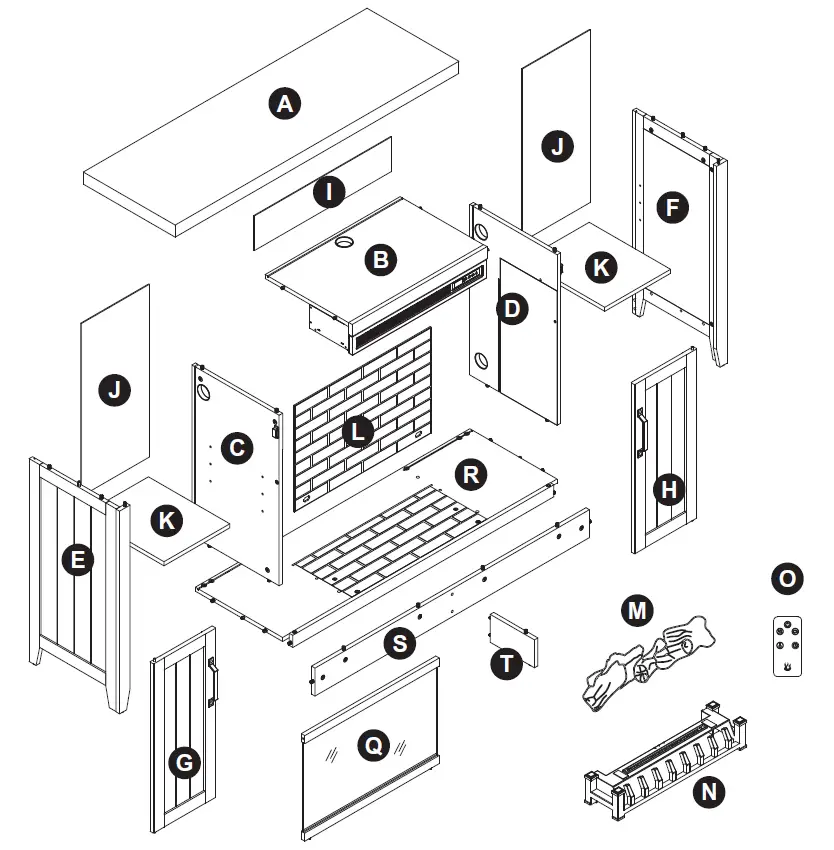 Style-Selections-1730FM-23-273-Electric-Fireplace-Media-Mantel-fig-1