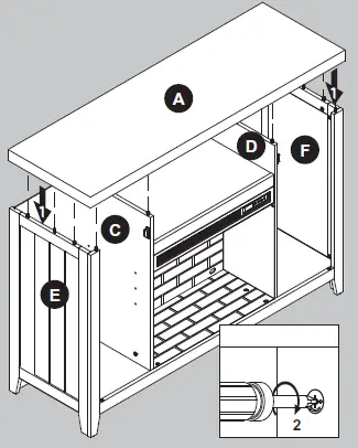 Style-Selections-1730FM-23-273-Electric-Fireplace-Media-Mantel-fig-11