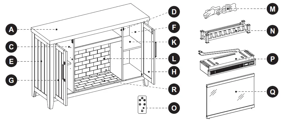 Style-Selections-1730FM-23-273-Electric-Fireplace-Media-Mantel-fig-31