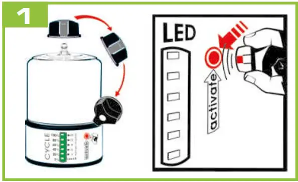 GRUETZNER Lub5 Electro Mechanical Lubricator - Operation and settings 1