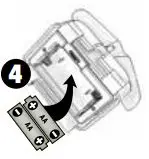 ACURITE 02446 Wireless Digital Rain Gauge Instruction Manual - Insert 2 x AA batteries into the battery compartment