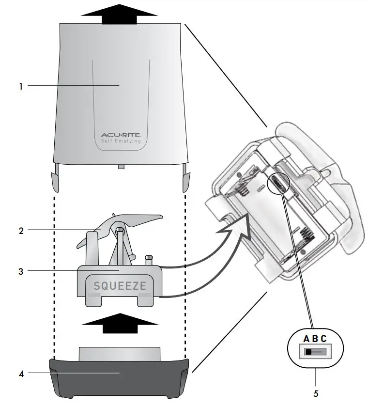 ACURITE 02446 Wireless Digital Rain Gauge Instruction Manual - Product Overview