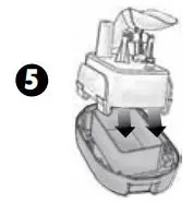 ACURITE 02446 Wireless Digital Rain Gauge Instruction Manual - Securely place the battery box back into the rain