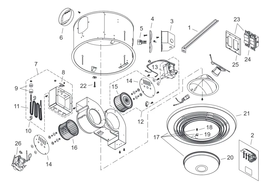 BROAN-NuTone-9093WH-Heater-Exhaust-Vent-Fan-5