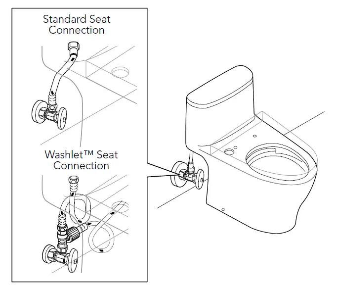 TOTO MW6423046CUFGA Nexus Cotton White Elongated Chair Height WaterSense Toilet 8